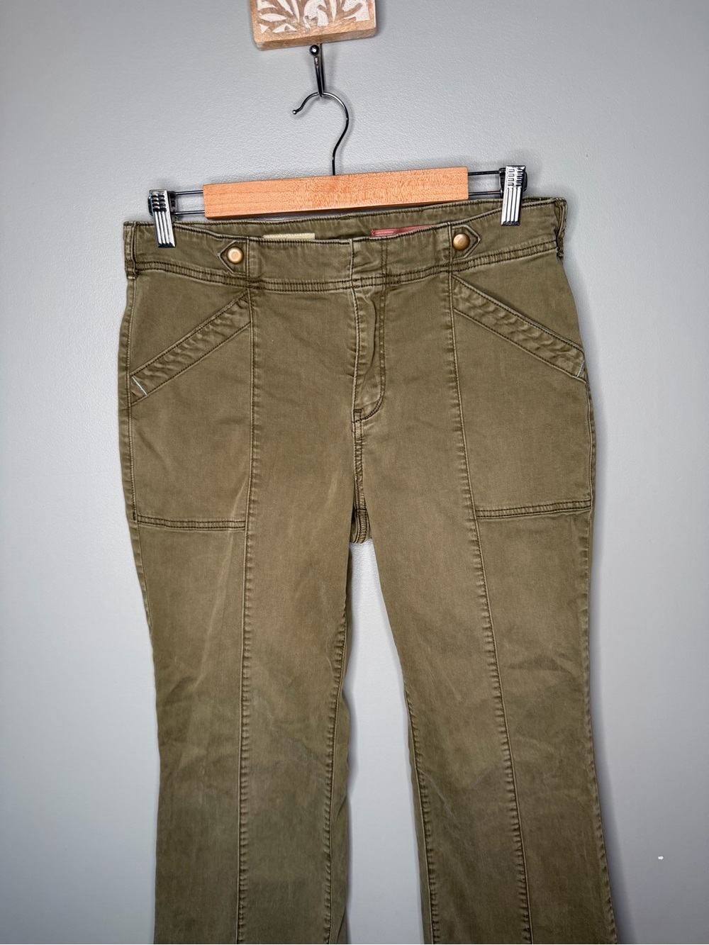 Anthropologie Pilcro The Demilune Boot - Olive - Picture 4 of 12